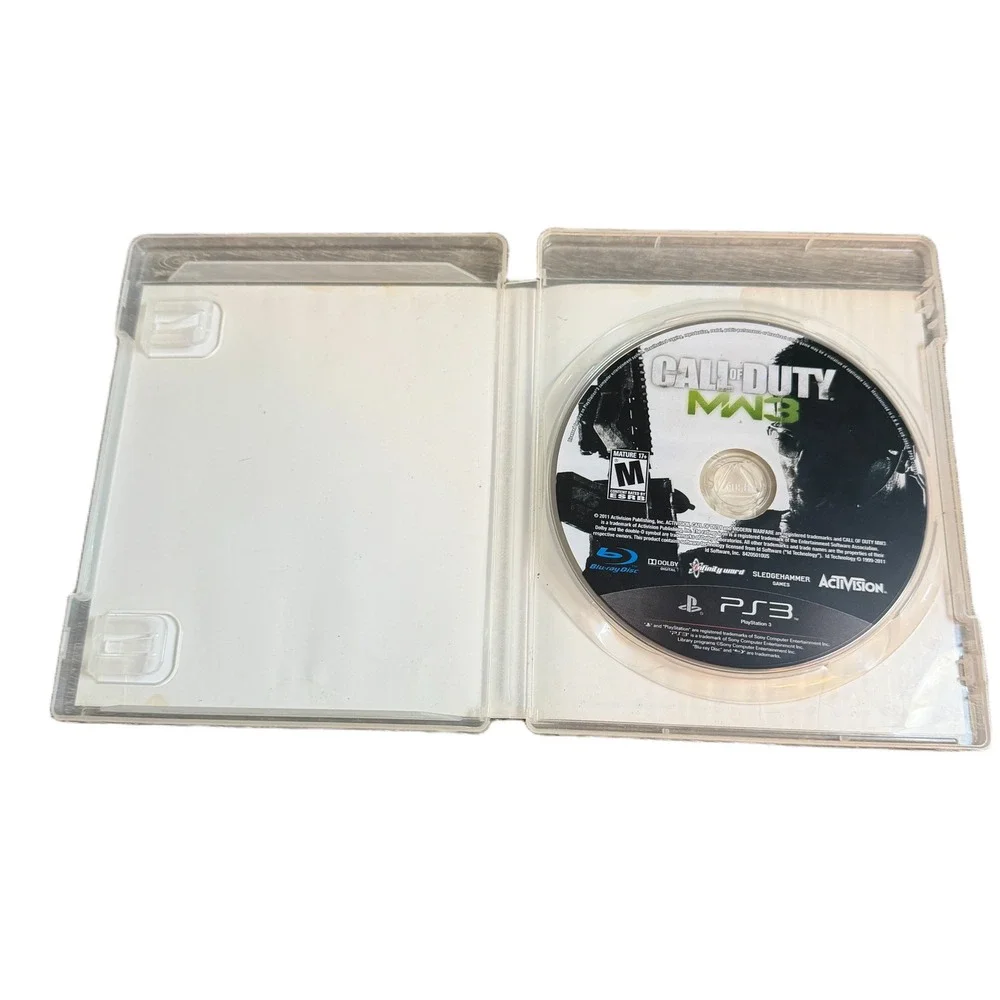 Call of Duty Modern Warfare 3 MW3‎ Sony PlayStation 3 PS3 Activision 2011 Game